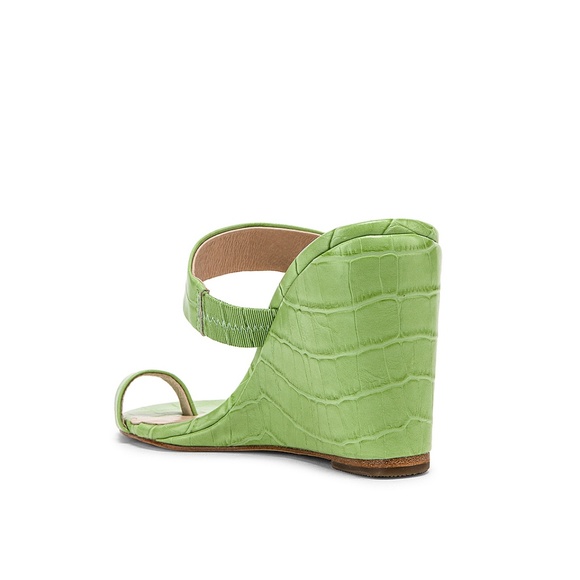 Green LPA Dona Wedge Heel Retail $178 size 6.5 - Picture 3 of 8